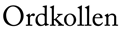 Ordkollen logo